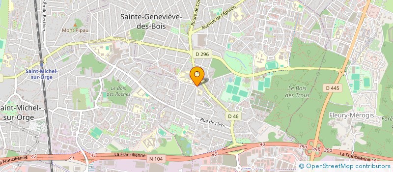 localisation de l'entreprise OBJECTIF PARENTS à SAINTE-GENEVIEVE-DES-BOIS