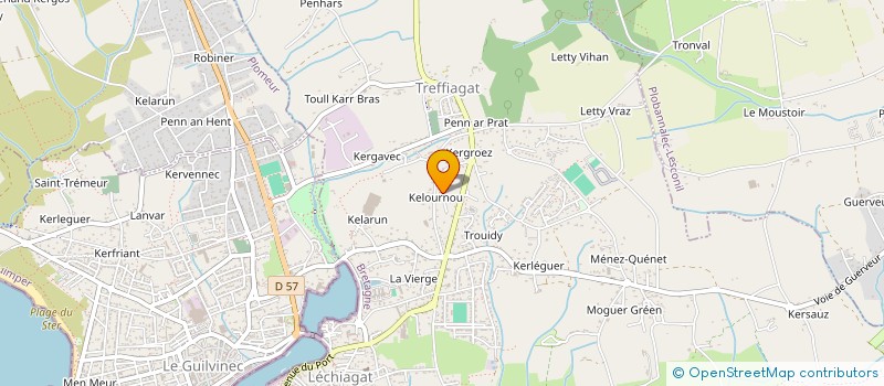 localisation de l'entreprise OBJECTIF PERFORMANCE  TREFFIAGAT