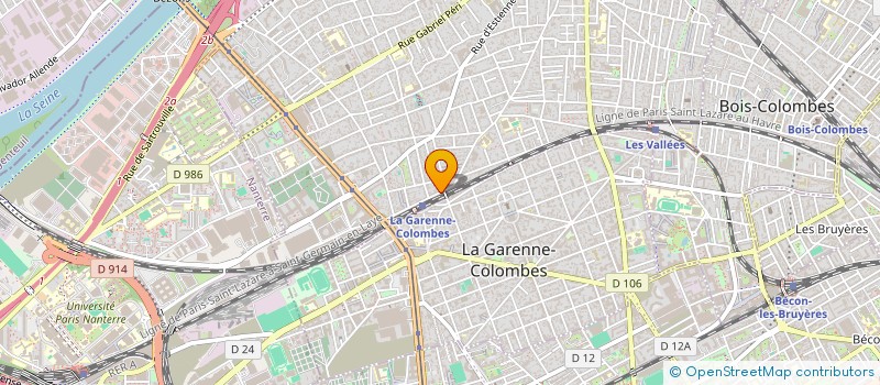 localisation de l'entreprise OBJECTIF PHOTO à COLOMBES