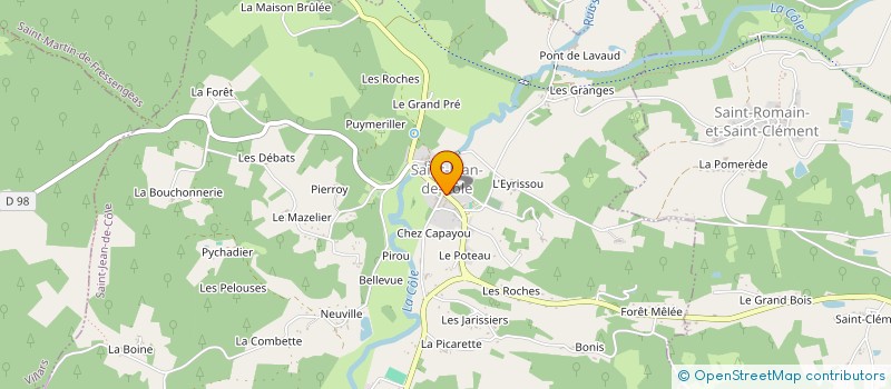 localisation de l'entreprise OBJECTIF PHOTO EN PERIGORD VERT à THIVIERS