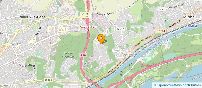 localisation de l'entreprise OBJECTIF PIERRE à NEYRON