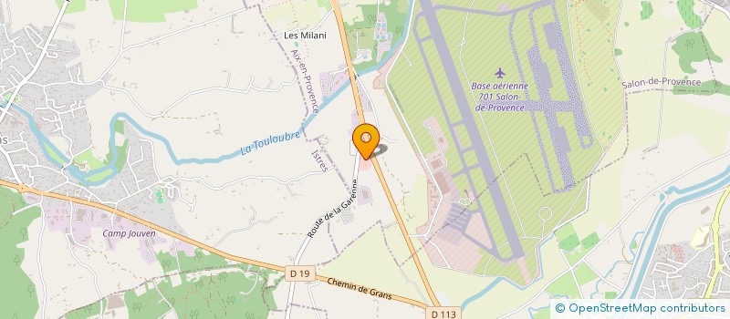 localisation de l'entreprise OBJECTIF PISTE  SALON-DE-PROVENCE