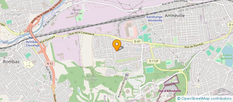 localisation de l'entreprise OBJECTIF PLEIN SUD  AMNEVILLE