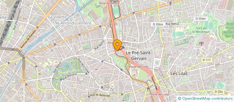 localisation de l'entreprise OBJECTIF PLUS à PARIS
