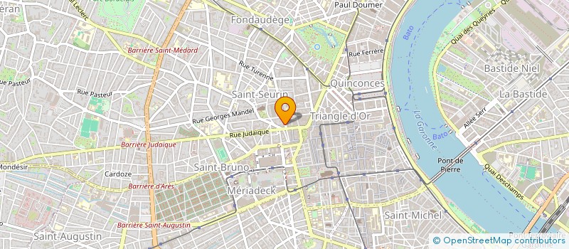 localisation de l'entreprise OBJECTIF PREMIER EMPLOI  BORDEAUX