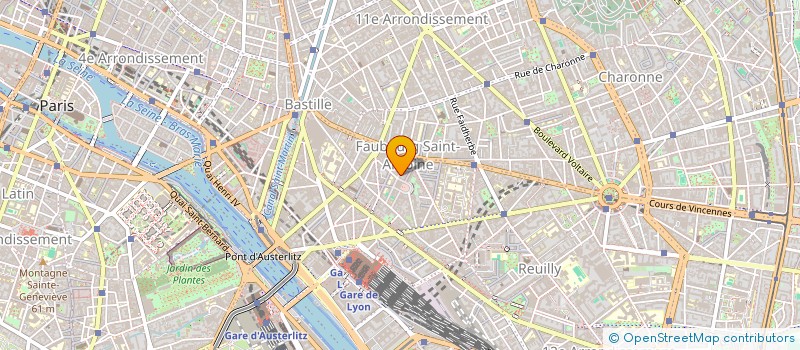 localisation de l'entreprise OBJECTIF PRIMEURS  PARIS