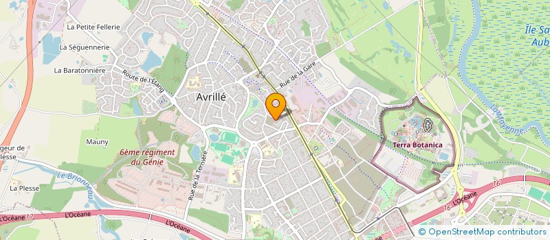 localisation de l'entreprise OBJECTIF PRO à AVRILLE