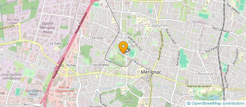 localisation de l'entreprise OBJECTIF PRO&CO à MERIGNAC
