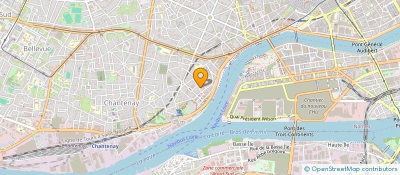 localisation de l'entreprise OBJECTIF PROPRETE à NANTES