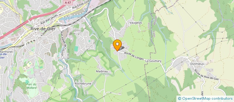 localisation de l'entreprise OBJECTIF RECYCLAGE  CHATEAUNEUF