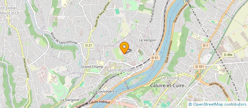 localisation de l'entreprise OBJECTIF REDACTION  LYON