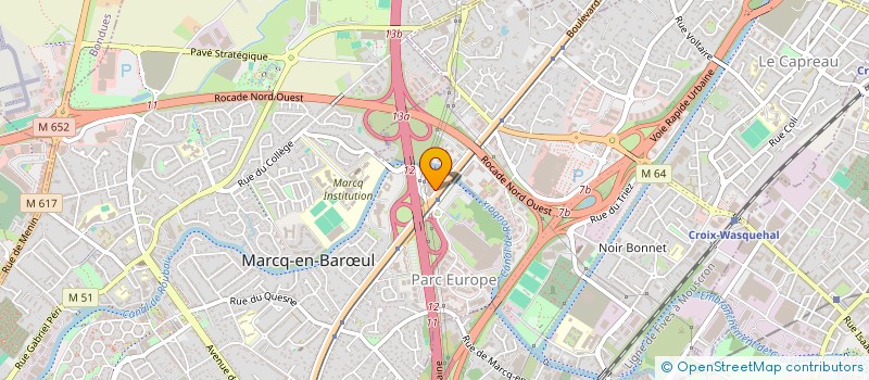 localisation de l'entreprise OBJECTIF REPONSE, PRIX ABORDABLE MATERIAUX à MARCQ-EN-BARŒUL