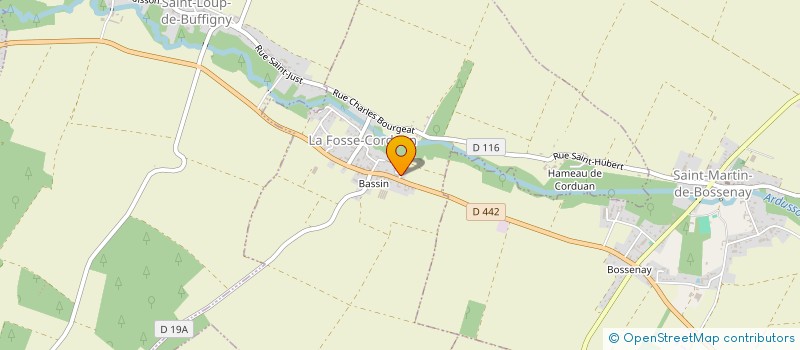 localisation de l'entreprise OBJECTIF RHUM  LA FOSSE-CORDUAN