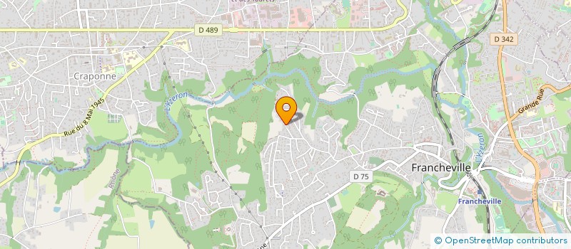 localisation de l'entreprise OBJECTIF SPORT  FRANCHEVILLE