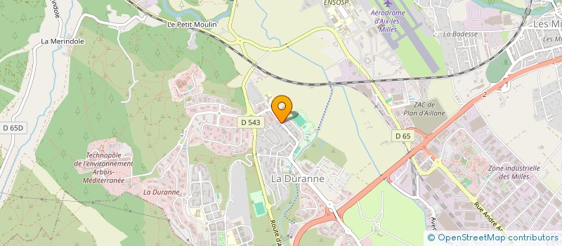 localisation de l'entreprise OBJECTIF SPORT à AIX-EN-PROVENCE