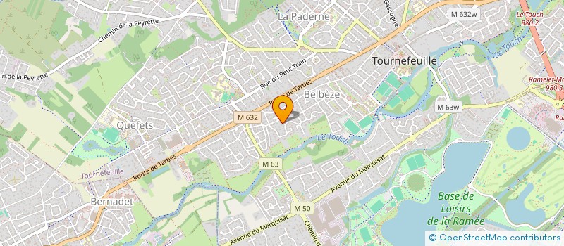 localisation de l'entreprise OBJECTIF STRATEGIQUE  TOURNEFEUILLE