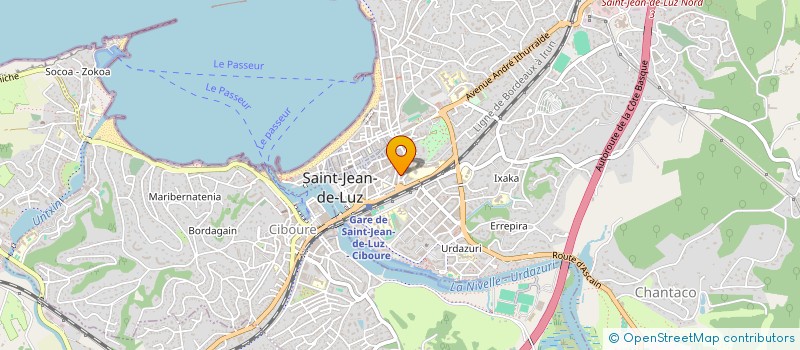 localisation de l'entreprise OBJECTIF TECHNOLOGIE & SYSTEMES à SAINT-JEAN-DE-LUZ