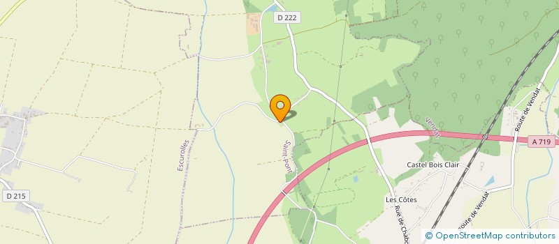 localisation de l'entreprise OBJECTIF TERRE  SAINT-PONT