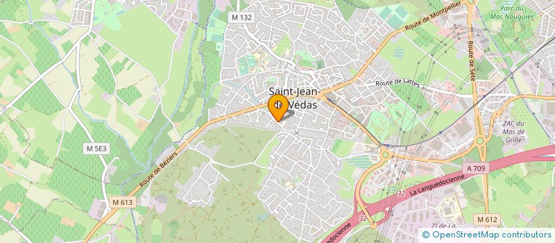 localisation de l'entreprise OBJECTIF TRAIN DE NUIT à SAINT-JEAN-DE-VEDAS