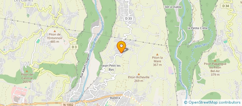 localisation de l'entreprise OBJECTIF ZERO IMPAYE GESTION PRO TIERS PAYANT  SAINT-JOSEPH