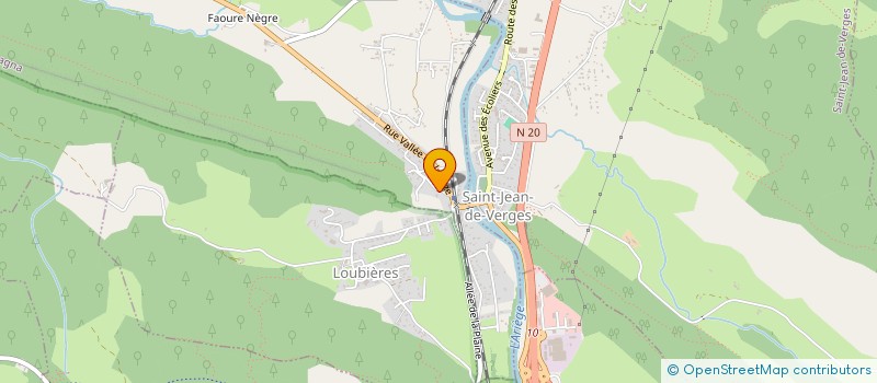 localisation de l'entreprise OBJECTIFS 09 à CRAMPAGNA