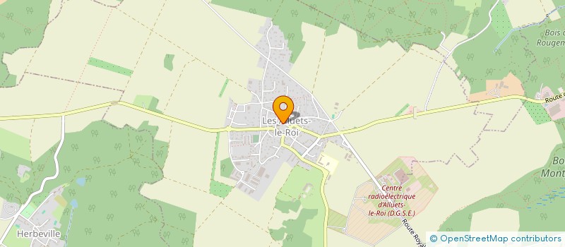 localisation de l'entreprise OBJECTIFS à LES ALLUETS-LE-ROI