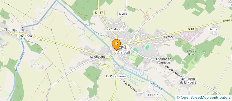 localisation de l'entreprise OBJECTIFS BIODIVERSITES  PONT-L'ABBE-D'ARNOULT