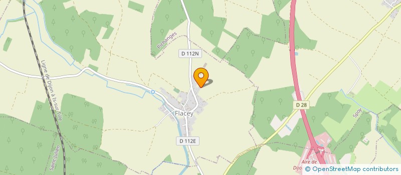localisation de l'entreprise OBJECTIFS IMMO  FLACEY