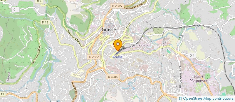 localisation de l'entreprise OBJECTIFS LOISIRS  GRASSE