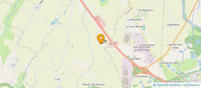 localisation de l'entreprise OBJECTIFS MINI  SAINT-BRIEUC-DES-IFFS