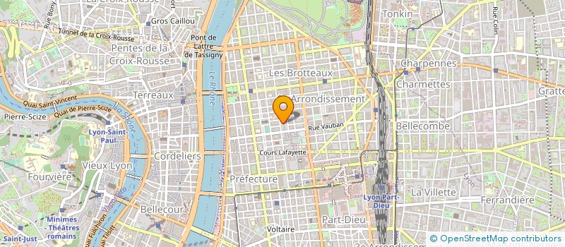 localisation de l'entreprise OBJECTIVAL à LYON
