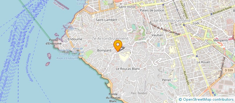 localisation de l'entreprise OBJECTIVE BUSINESS STONE CONSULTING  MARSEILLE