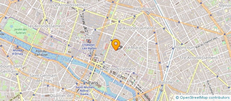 localisation de l'entreprise OBJECTMINE à PARIS