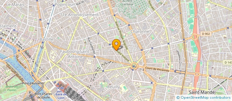 localisation de l'entreprise OBJET DECOR à PARIS