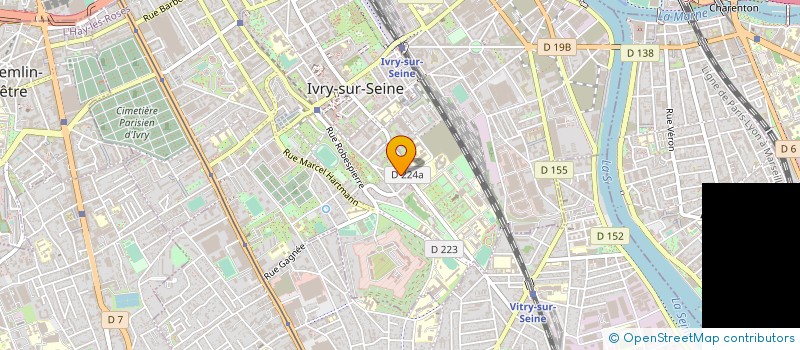 localisation de l'entreprise OBJET IMPOSSIBLE à IVRY-SUR-SEINE