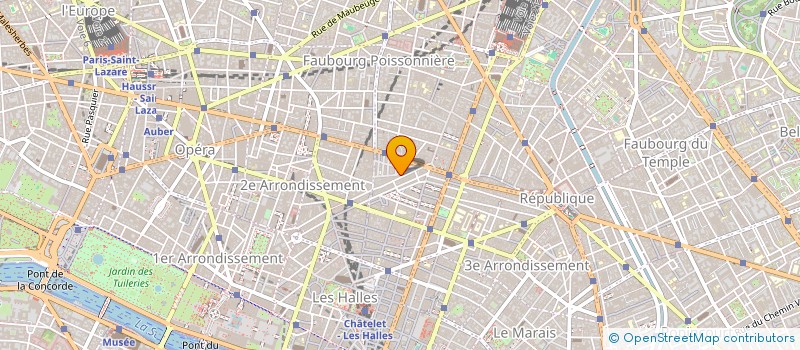 localisation de l'entreprise OBJET TROUVE  PARIS