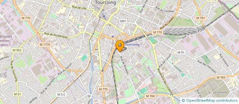 localisation de l'entreprise OBJET VAGABOND à TOURCOING