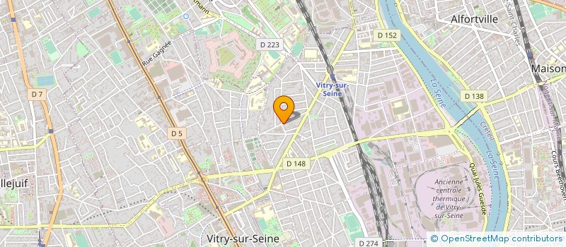 localisation de l'entreprise OBJET2COM à VITRY-SUR-SEINE