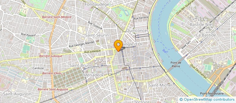 localisation de l'entreprise OBJETS à BORDEAUX