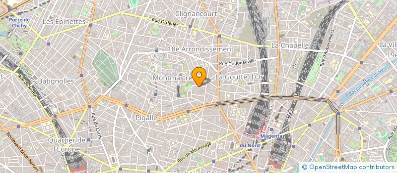 localisation de l'entreprise OBJETS DE L'OUTRE MER  PARIS