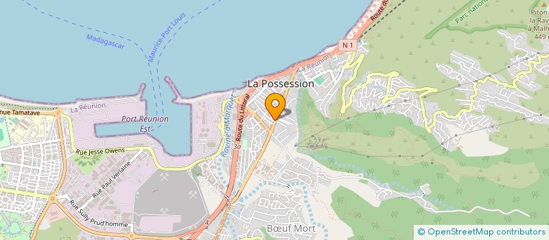 localisation de l'entreprise OBJETS DU MONDE  LA POSSESSION
