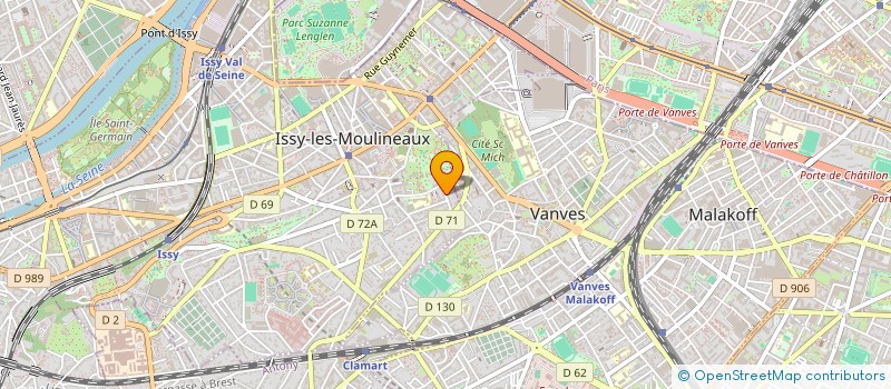 localisation de l'entreprise OBJETS ROULANTS NON IDENT COM à ISSY-LES-MOULINEAUX
