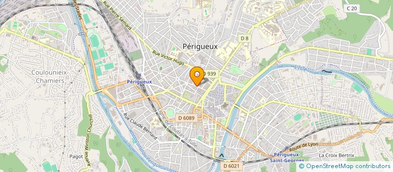 localisation de l'entreprise OBJETS & SAVEURS à PERIGUEUX