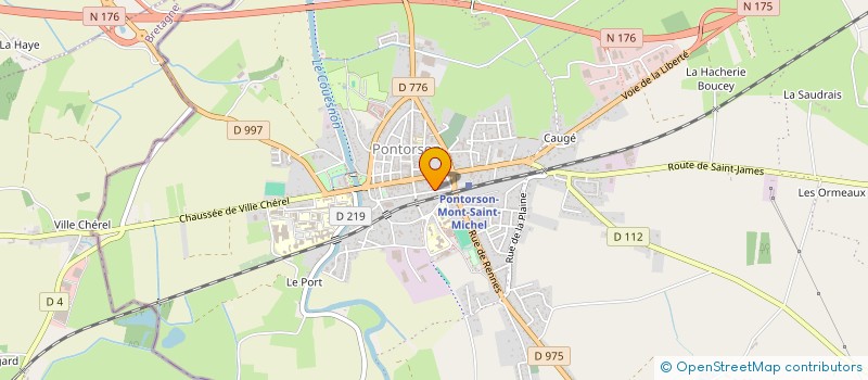 localisation de l'entreprise OBJO-FOTO-VIDEO  PONTORSON