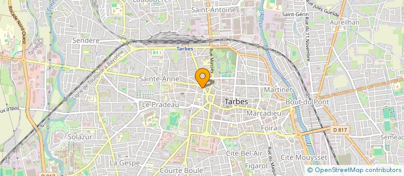 localisation de l'entreprise OBK FAMILY  TARBES