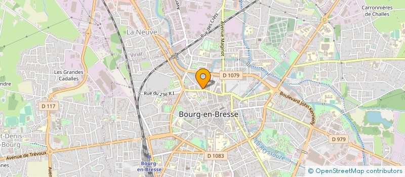 localisation de l'entreprise OBKIT à BOURG-EN-BRESSE