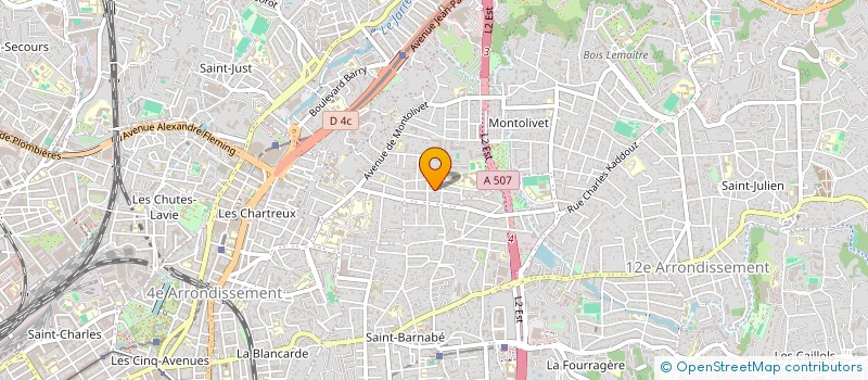 localisation de l'entreprise OBKMED à MARSEILLE
