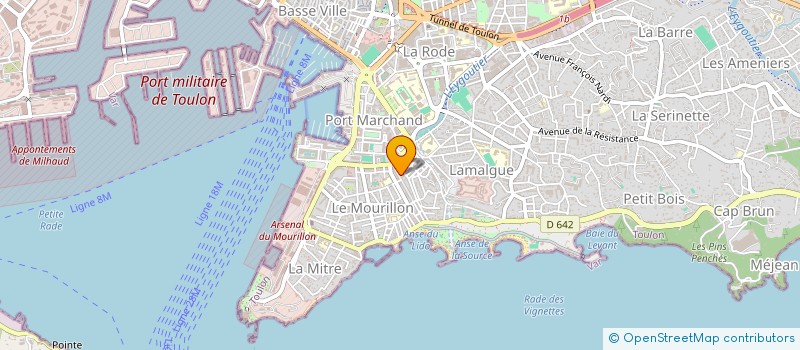 localisation de l'entreprise OBLADA IMMOBILIER  TOULON