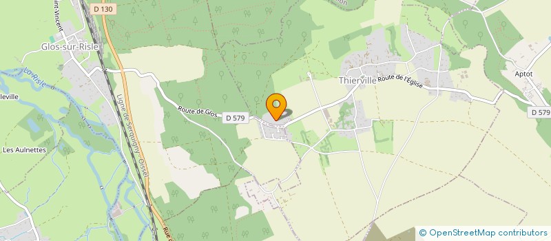 localisation de l'entreprise OBLAINVILLE  THENOUVILLE