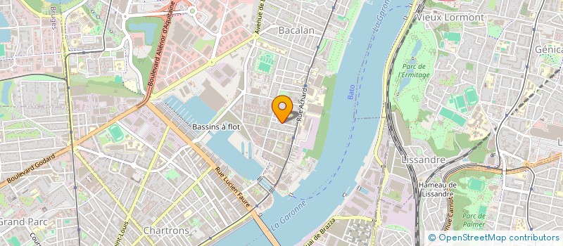 localisation de l'entreprise OBLIC SOLUTION (OS)  BORDEAUX